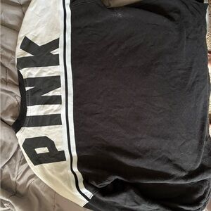 PINK Victoria's Secret Black and White Jacket